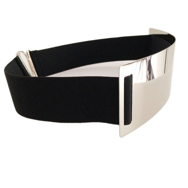 Belts For Woman Gold Silver Brand Belt Classy Elastic 5 Colors Belt-Belts-Arimonz-Style 6 silver-M-Arimonz