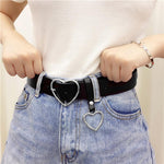 Belts - Heart Buckle Adjustable Belt