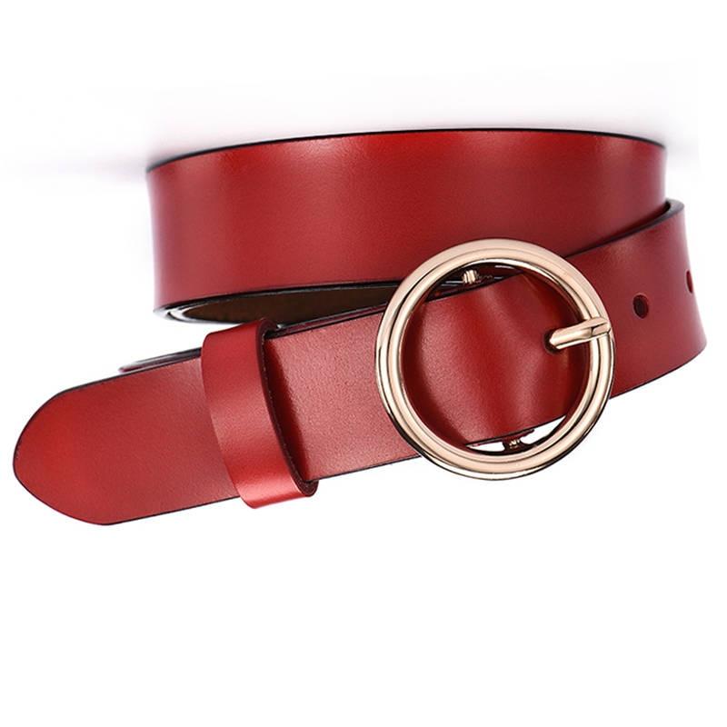 Belts - Parker Circle Pin Buckle Belt