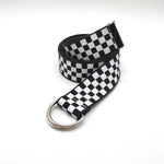 Belts - Plaid Checkered Belt