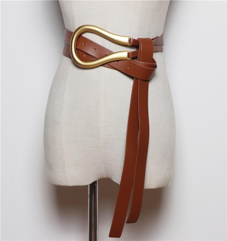 Belts - Soft Faux Leather Big Buckle Belt