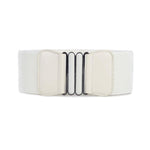 Belts - Solid Stretch Elastic Wide Belt