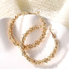 Big Circle Round Hoop Earrings-Earrings-Arimonz-Arimonz
