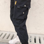 Big Pockets Cargo Pants Women High Waist Loose Streetwear Pants-Pants-Arimonz-Arimonz