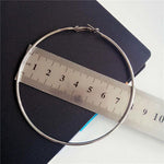 Big Round Hoop Earrings-Earrings-Arimonz-Arimonz