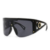 Big Sunglasses Against Wind Sand Box Connected Sunglasses-Sunglasses-Arimonz-Black Black Grey-No glasses box-Arimonz