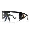Big Sunglasses Against Wind Sand Box Connected Sunglasses-Sunglasses-Arimonz-Black Transparent-No glasses box-Arimonz