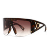 Big Sunglasses Against Wind Sand Box Connected Sunglasses-Sunglasses-Arimonz-Leopard Red-No glasses box-Arimonz