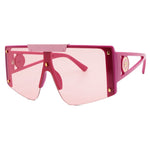Big Sunglasses Against Wind Sand Box Connected Sunglasses-Sunglasses-Arimonz-Pink-No glasses box-Arimonz
