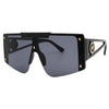 Big Sunglasses Against Wind Sand Box Connected Sunglasses-Sunglasses-Arimonz-Square Black Black Grey-No glasses box-Arimonz