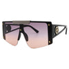 Big Sunglasses Against Wind Sand Box Connected Sunglasses-Sunglasses-Arimonz-Square Black Tan Pink-No glasses box-Arimonz