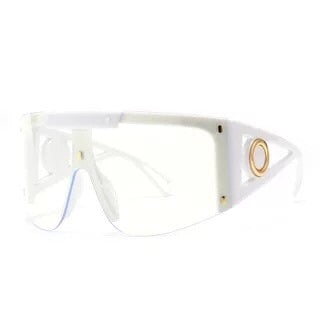 Big Sunglasses Against Wind Sand Box Connected Sunglasses-Sunglasses-Arimonz-White Transparent-No glasses box-Arimonz