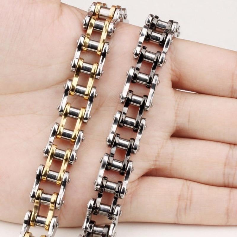 Biker Chain Bracelet Bracelet Link Chain Fashion Bangles Jewelry-Braceletes-Arimonz-Arimonz