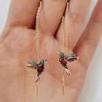 Bird Hanging Earrings for Women Drop Earrings for Women Stylish Jewelry Personality-Earrings-Arimonz-Gold-Arimonz