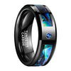Black Ring with Blue Stone-Rings-Arimonz-Arimonz