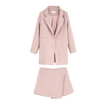 Blazer Jacket & Skirt-Wear To Work Sets-Arimonz-Arimonz