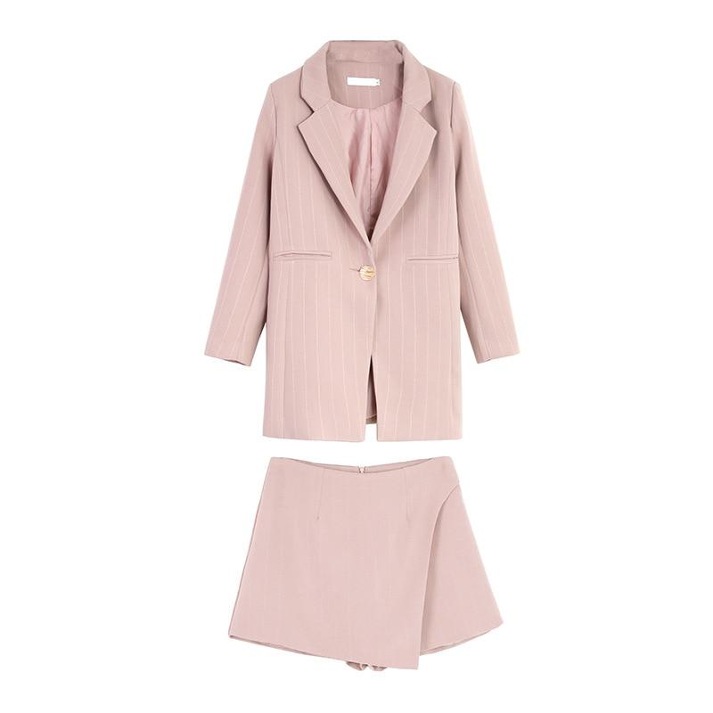 Blazer Jacket & Skirt-Wear To Work Sets-Arimonz-Arimonz