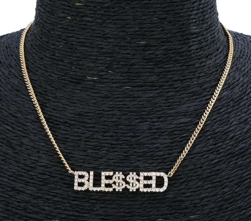 Blessed Crystal Necklace-Necklaces-Arimonz-Arimonz