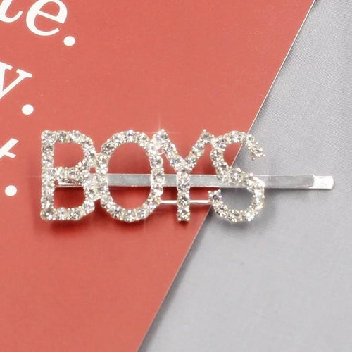 Bling Letter Hairpins-Hair Accessories-Arimonz-Arimonz