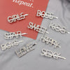Bling Letter Hairpins-Hair Accessories-Arimonz-Arimonz