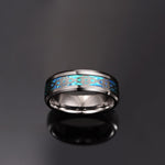 Blue Opal Ring-Rings-Arimonz-Arimonz