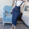Bodycon Midi Elastic Ladies Jeans Pencil Skirt Denim Skirts For Women-Denim Skirts-Arimonz-Arimonz