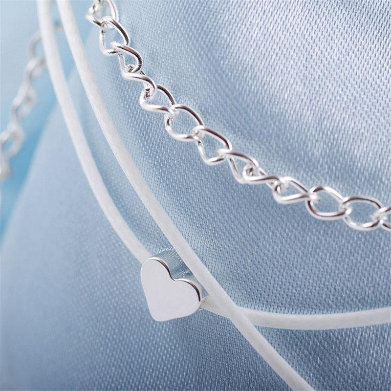Bohemian Anklet For Women Fashion Heart Ankle Bracelet Leg Chain-Anklets-Arimonz-Arimonz