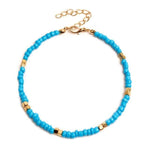Bohemian Anklet For Women Handmade Beaded Anklet Bracelet Jewelry-Anklets-Arimonz-Blue-Arimonz