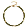 Bohemian Anklet For Women Handmade Beaded Anklet Bracelet Jewelry-Anklets-Arimonz-Dark Green-Arimonz