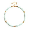 Bohemian Anklet For Women Handmade Beaded Anklet Bracelet Jewelry-Anklets-Arimonz-Light Green-Arimonz
