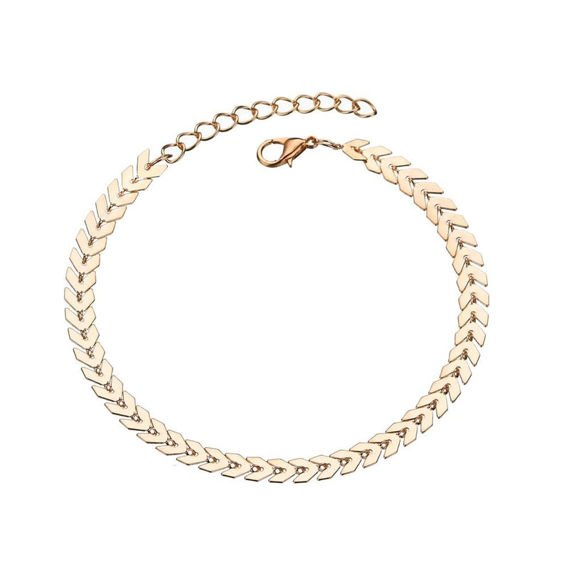 Bohemian Arrow Style Anklet-Anklets-Arimonz-Arimonz