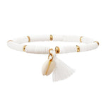Bohemian Multicolor Tassel Anklet For Women Jewelry Anklet Chain-Anklets-Arimonz-white-Arimonz