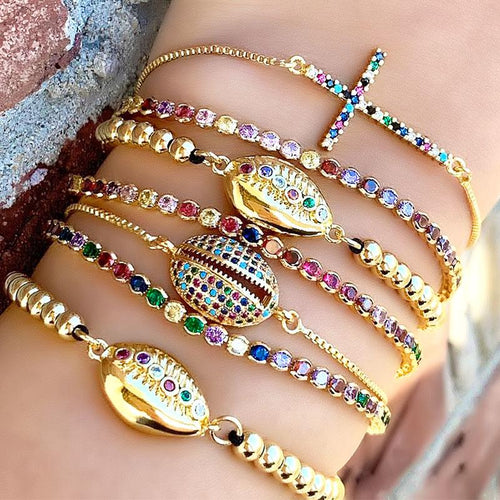 Bohemian Rainbow Jewelry Bracelet-Braceletes-Arimonz-Arimonz