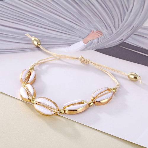 Bohemian Shells Anklet For Women Delicate Shell Anklet Beach Anklet-Anklets-Arimonz-Arimonz