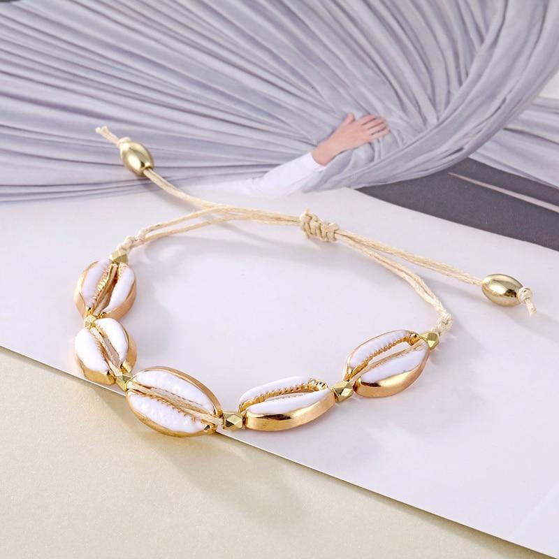 Bohemian Shells Anklet For Women Delicate Shell Anklet Beach Anklet-Anklets-Arimonz-Arimonz
