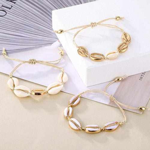 Bohemian Shells Anklet For Women Delicate Shell Anklet Beach Anklet-Anklets-Arimonz-Arimonz
