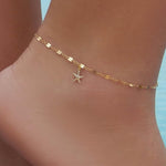 Boho Starfish Women Anklet Foot Chain Jewelry Anklet Bracelet-Anklets-Arimonz-Arimonz