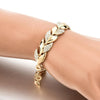 Braceletes - Bohemian Leaf Style Women Bracelet Chain Bangle Jewelry Simple Fashion