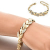 Braceletes - Bohemian Leaf Style Women Bracelet Chain Bangle Jewelry Simple Fashion