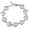 Braceletes - Rose Flower Chain Bracelet