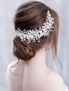 Bridal Flower Headband Prom Tiara Wedding Hair Accessories Headdress-Hair Accessories-Arimonz-Arimonz