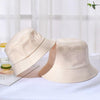 Bucket Hat Fisherman Hat Outdoor Women Cap Lady Beach Sun Caps-Bucket Hats-Arimonz-Style 1 beige-Arimonz