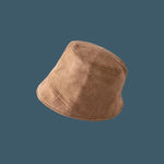 Bucket Hat Fisherman Hat Outdoor Women Cap Lady Beach Sun Caps-Bucket Hats-Arimonz-Style 3 Suede khaki-Arimonz