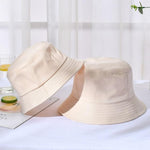 Bucket Hats - Bucket Hat Fisherman Hat Outdoor Women Cap Lady Beach Sun Caps