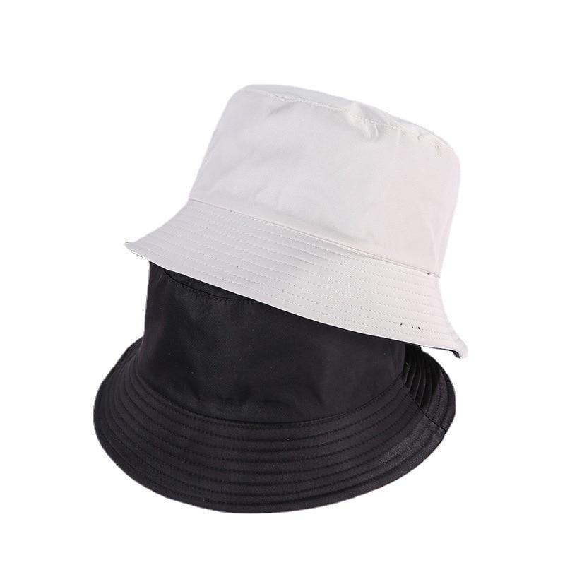 Bucket Hats - Double-faced Unisex Bucket Women Hat Outdoor Travel Cycling Caps