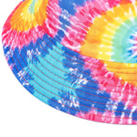 Bucket Hats Reversible Flower Geometric Printing Women Outdoor Hat-Bucket Hats-Arimonz-Arimonz