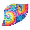 Bucket Hats Reversible Flower Geometric Printing Women Outdoor Hat-Bucket Hats-Arimonz-Arimonz