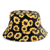 Bucket Hats Women Reversible Summer Print Bucket Hat Travel Hat-Bucket Hats-Arimonz-Arimonz