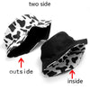 Bucket Hats Women Reversible Summer Print Bucket Hat Travel Hat-Bucket Hats-Arimonz-Arimonz