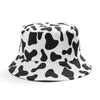 Bucket Hats Women Reversible Summer Print Bucket Hat Travel Hat-Bucket Hats-Arimonz-cow two side-Arimonz